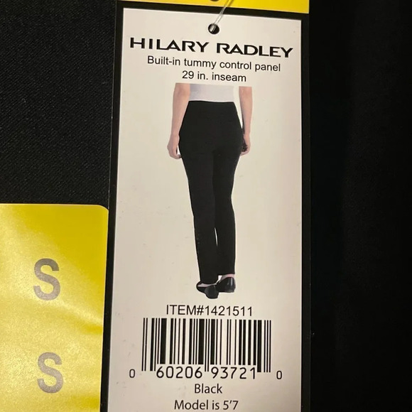 Hilary Radley Women's Pull On Pants with Tummy Control Small - Picture 8 of 10